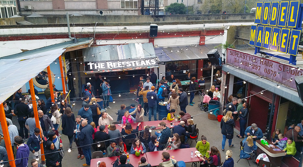 Street Feast #ModelMarket on the first day of its 2015 season in April