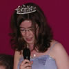 Edith giving her speech