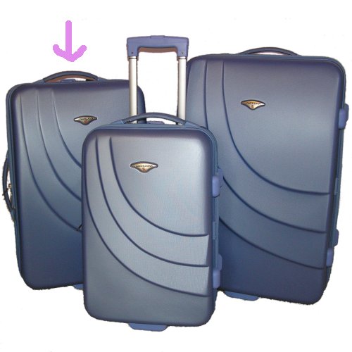 Large picture of Blue suitcase (medium)