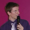 Mark giving his speech