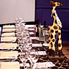 The top table's decorations